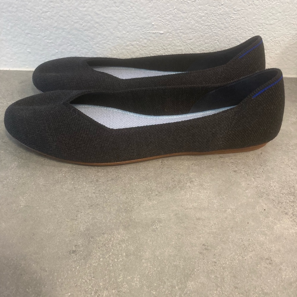 NWOT Rothy’s Flat Vegan Leather Sole - Picture 5 of 8